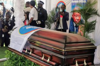 Inhumation de Chérubin Okende
